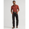 Wrangler Mens All Terrain Gear Performance Polo Shirt Sequoia - 112382492