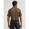 Wrangler Mens All Terrain Gear Performance Polo Shirt Turkish Coffee - 112382469