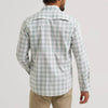 Wrangler Mens All Terrain Gear Shirt White Check - 112375101