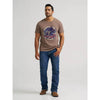 Wrangler Mens Americana Star Graphic T-Shirt Walnut - 112383933