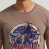 Wrangler Mens Americana Star Graphic T-Shirt Walnut - 112383933