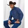 Wrangler Mens Authentic Cowboy Cut Work Shirt - 70127MW