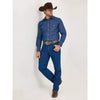 Wrangler Mens Authentic Cowboy Cut Work Shirt - 70127MW