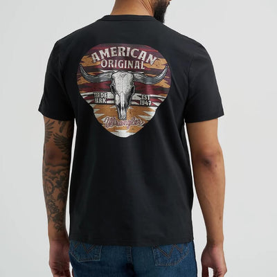 Wrangler Mens Back Graphic T-Shirt