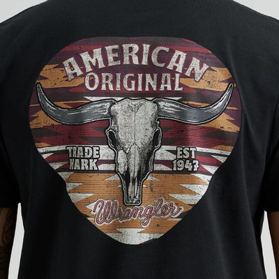 Wrangler Mens Back Graphic T-Shirt