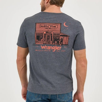 Wrangler Mens Back Graphic T-Shirt