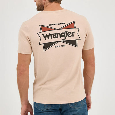 Wrangler Mens Back Graphic T-Shirt