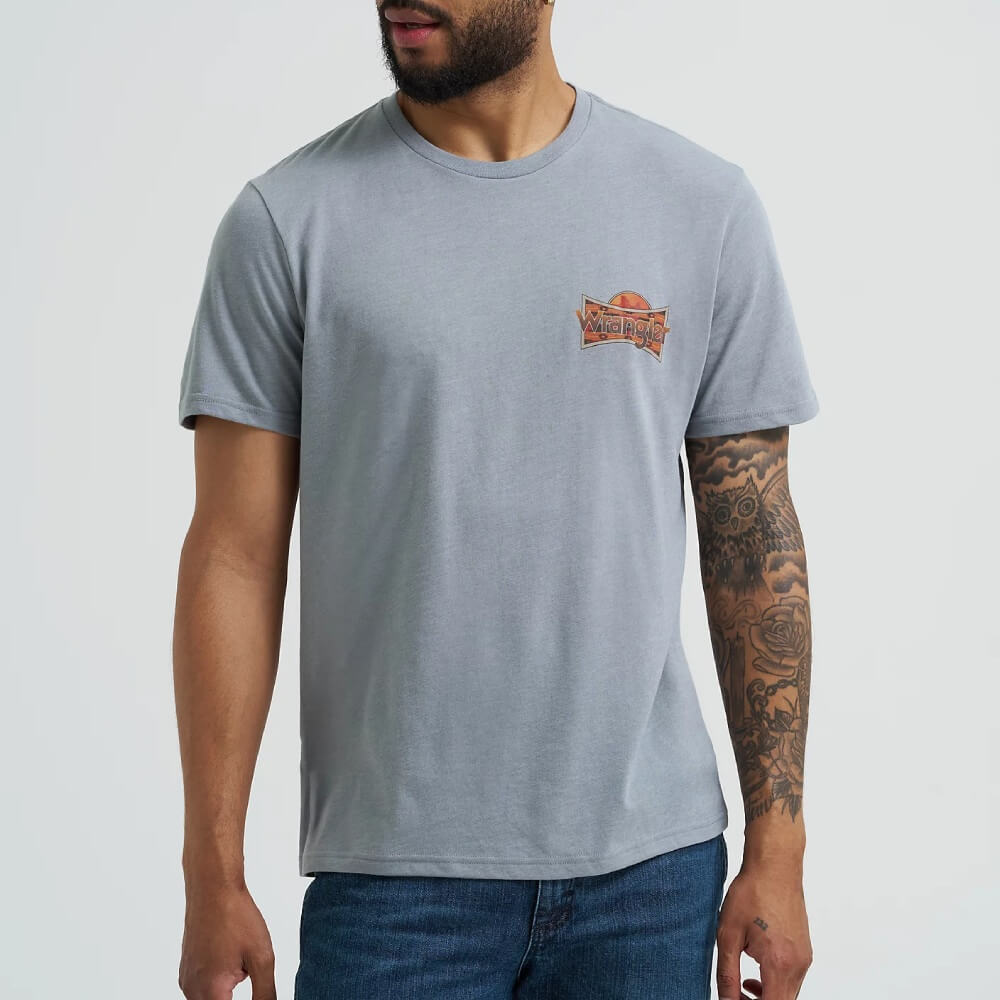 Wrangler Mens Back Graphic T-Shirt