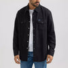 Wrangler Mens Black Denim Western Shirt - 112361702