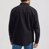 Wrangler Mens Black Denim Western Shirt - 112361702