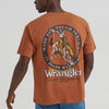 Wrangler Mens Bucking Bronco Rawhide T-Shirt - 112375796