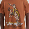 Wrangler Mens Bucking Bronco Rawhide T-Shirt - 112375796