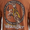 Wrangler Mens Bucking Bronco Rawhide T-Shirt - 112375796