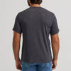 Wrangler Mens Buffalo Scene Graphic T-Shirt Black Beauty Heather - 112372865