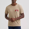 Wrangler Mens Bull Checkerboard T-Shirt