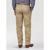 Wrangler Mens Casuals Flat Front Relaxed Fit Pants In Khaki - 1000096KH