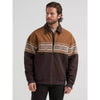Wrangler Mens Checotah Bomber Jacket Chocolate Torte - 112381935