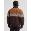 Wrangler Mens Checotah Bomber Jacket Chocolate Torte - 112381935