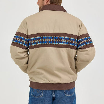 Wrangler Mens Checotah Bomber Jacket North Shore