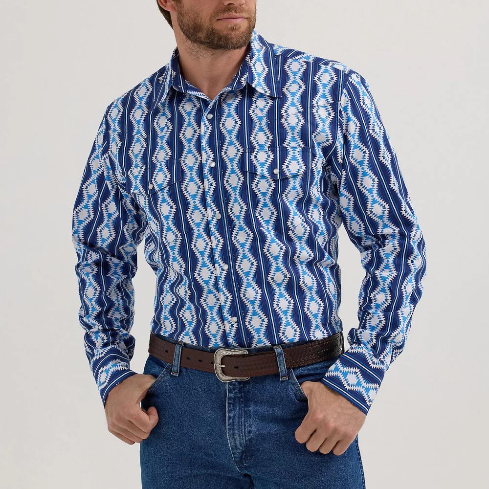 Wrangler Mens Checotah Western Shirt