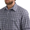 Wrangler Mens Classic Fit Grey shirt 