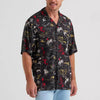 Wrangler Mens Coconut Cowboy Camp Snap Shirt Black Stallion - 112374840