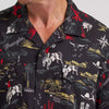 Wrangler Mens Coconut Cowboy Camp Snap Shirt Black Stallion - 112374840