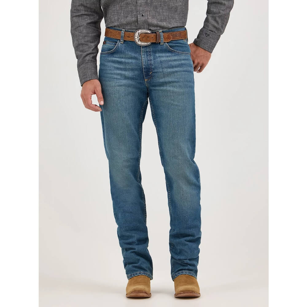Wrangler Mens Cody Johnson 20X Jeans Blue Stone - 112369005