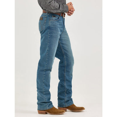 Wrangler Mens Cody Johnson 20X Jeans Blue Stone - 112369005