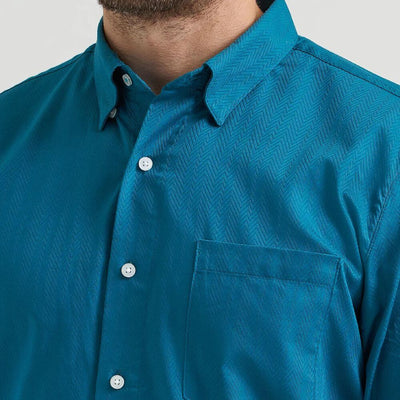 Wrangler Mens Cody Johnson One Pocket Shirt