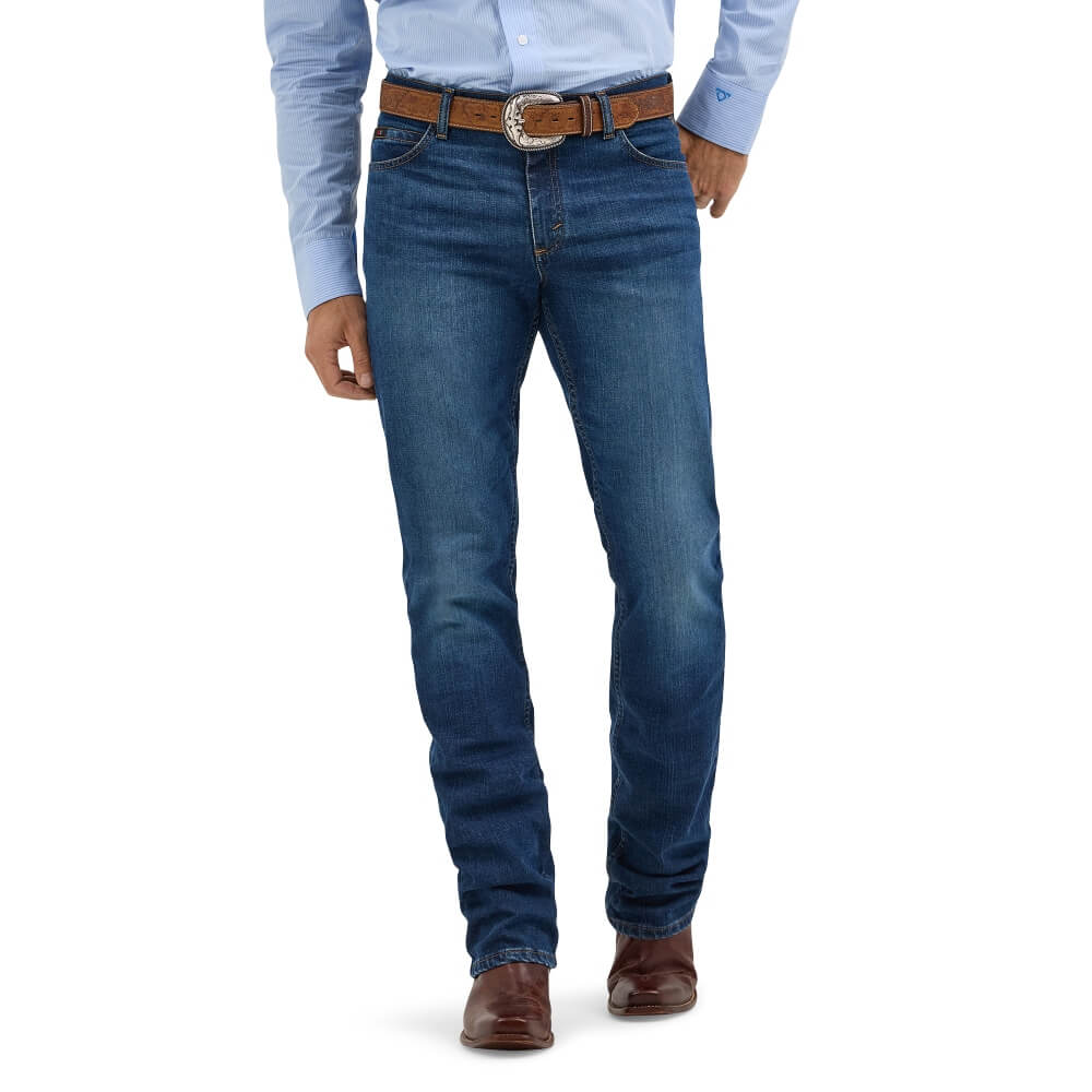 Wrangler Mens Cody Johnson Slim Jeans Moonlight - 112369164