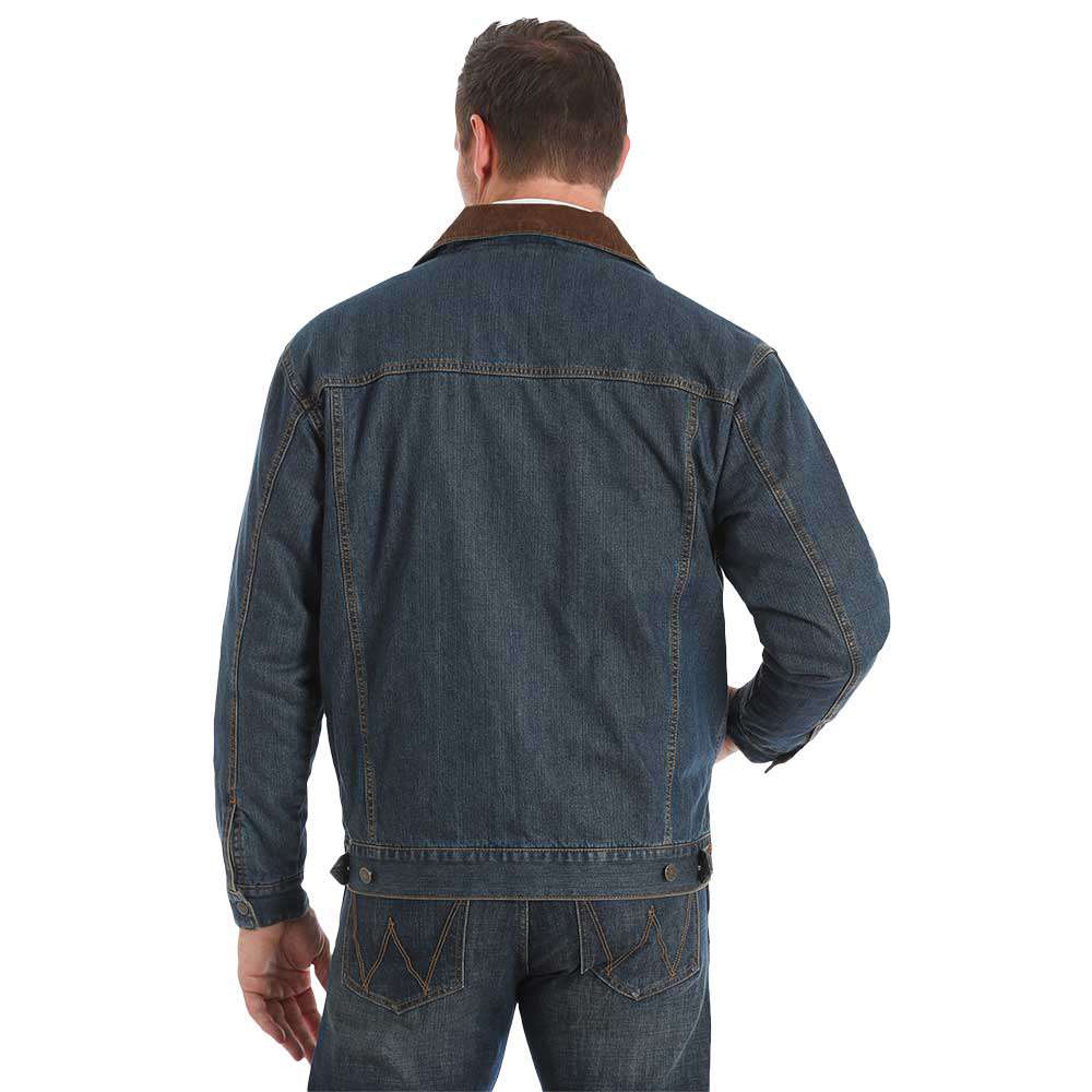 Wrangler Mens Concealed Carry Denim Jacket - 74265CD