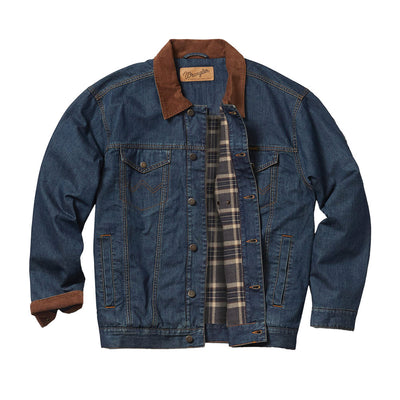 Wrangler Mens Concealed Carry Denim Jacket - 74265CD