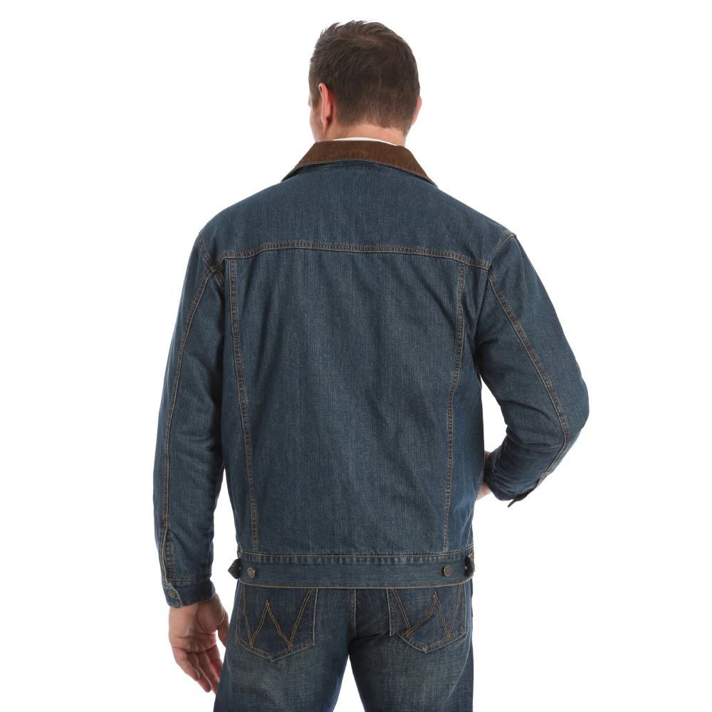 Wrangler Mens Concealed Carry Denim Jacket - 74265CD