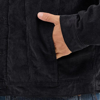 Wrangler Mens Cowboy Cut Jacket Caviar (Black) - 112367604