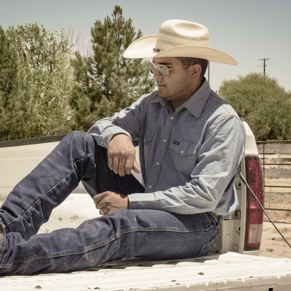 Wrangler Mens Cowboy Cut Shirt - 70136MW