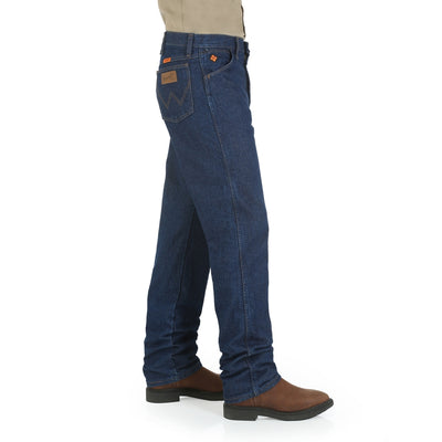 Wrangler Mens FR Bootcut Original Fit Work Jeans