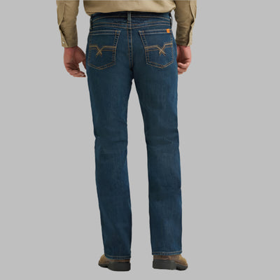 Wrangler Mens FR Flame Resistant 20X Advanced Comfort Jeans Dark Denim - 112369397