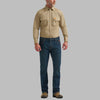Wrangler Mens FR Flame Resistant 20X Advanced Comfort Jeans Dark Denim - 112369397
