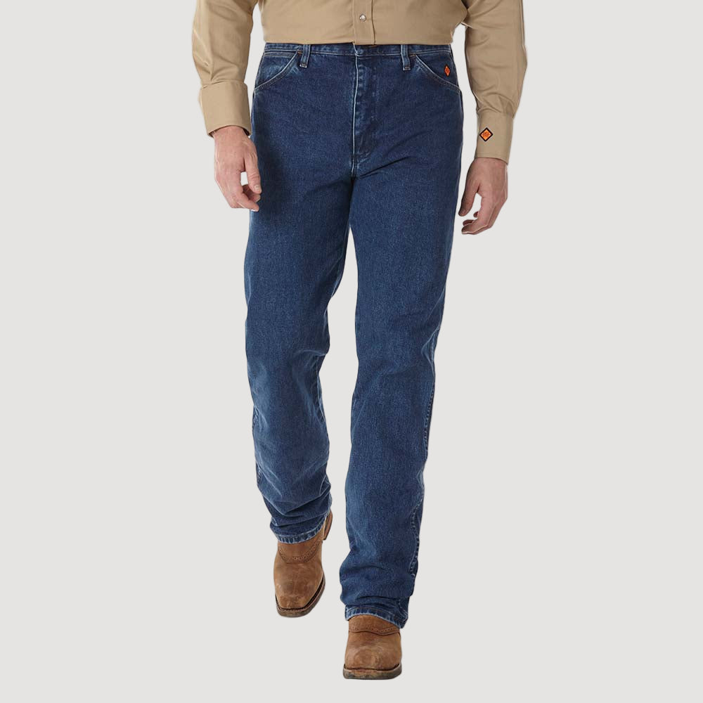 Wrangler Mens FR Original Fit Work Jeans