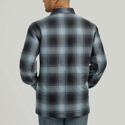 Wrangler Mens Flannel Shirt jacket