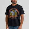 Wrangler Mens Flying Eagle Vintage Fit T-Shirt Jet Black - 112375784