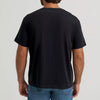 Wrangler Mens Flying Eagle Vintage Fit T-Shirt Jet Black - 112375784