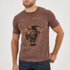 Wrangler Mens For the Ride of Life Graphic T-Shirt