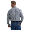 Wrangler Mens George Strait Collection One Pocket Shirt Blue - 112381959