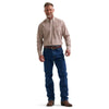 Wrangler Mens George Strait Collection One Pocket Shirt Rust - 112381953