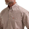 Wrangler Mens George Strait Collection One Pocket Shirt Rust - 112381953