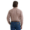 Wrangler Mens George Strait Collection One Pocket Shirt Rust - 112381954
