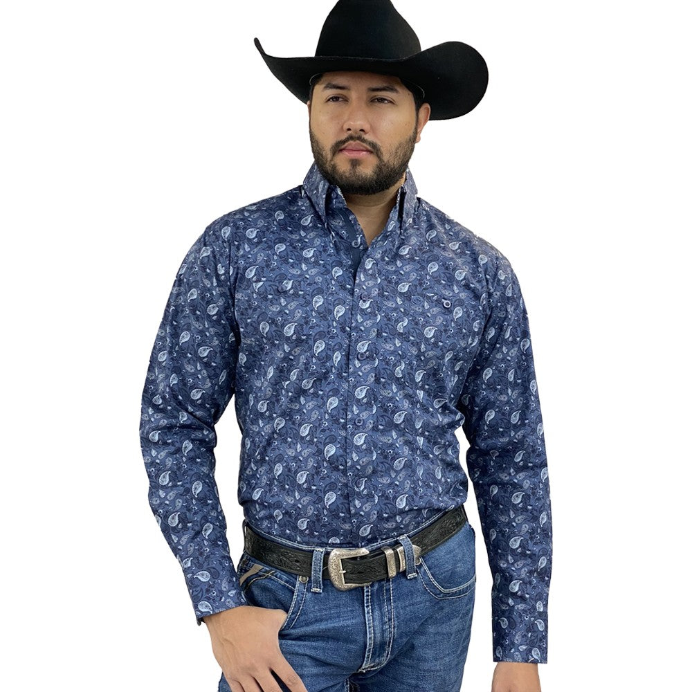 Wrangler Mens George Strait Collection Two Pocket Shirt