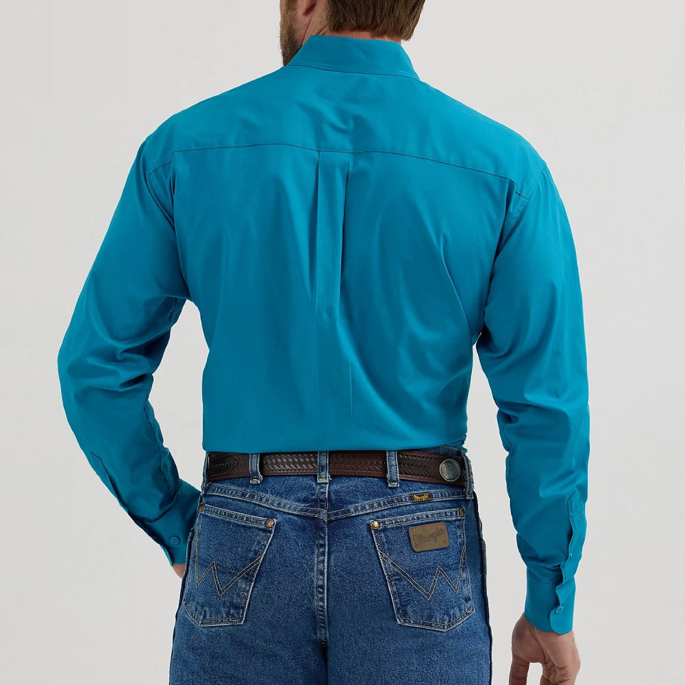 Wrangler Mens George Strait Long Sleeve Shirt - 112356631